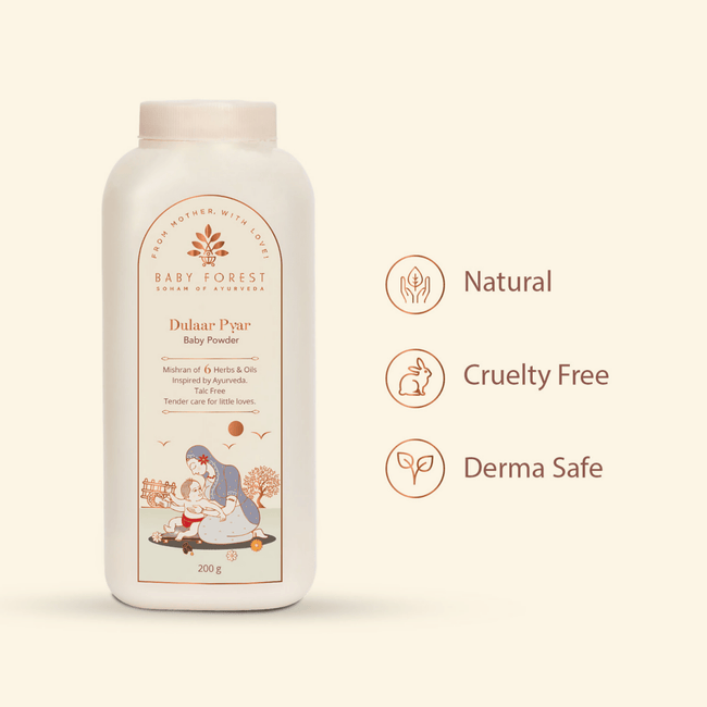 Baby Forest Dulaar Pyar Talc-Free Baby Powder Main Image