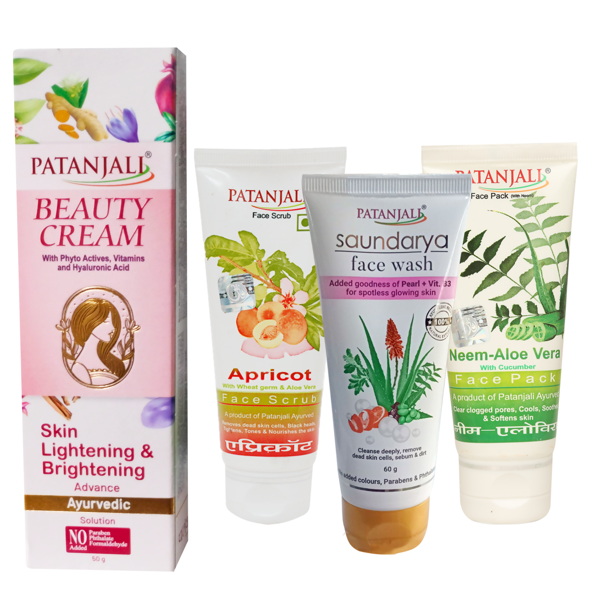 Patanjali Skincare Combo (4-in-1 Set)