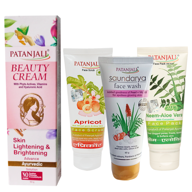 Patanjali Skincare Combo (4-in-1 Set) Hover Image
