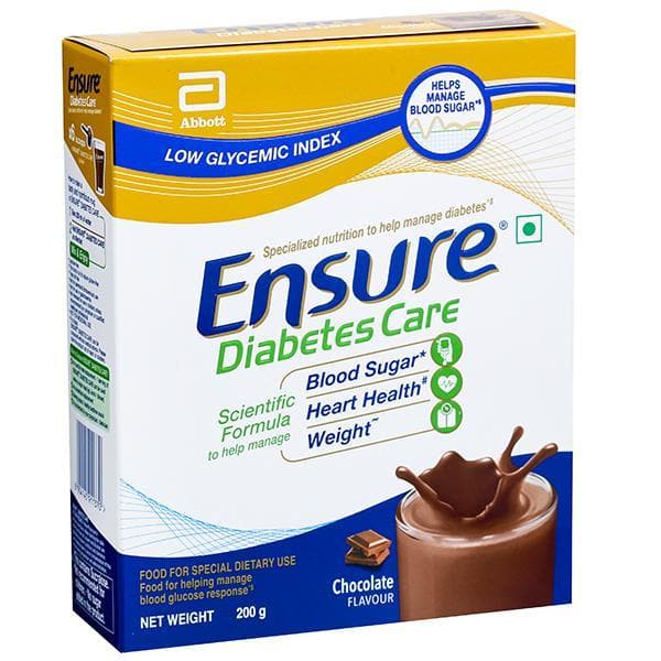 Ensure Diabetes Care Powder Chocolate Flavour Hover Image