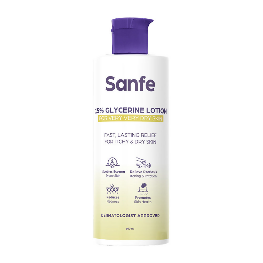 Sanfe 15% Glycerine Lotion For Very Very Dry Skin