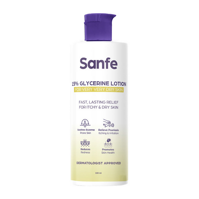 Sanfe 15% Glycerine Lotion For Very Very Dry Skin Hover Image