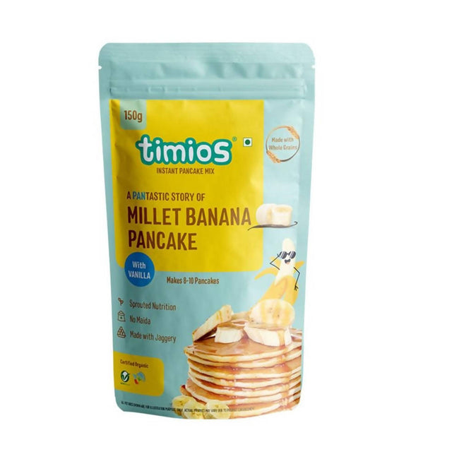 Timios Banana Millet Pancake with Vanilla Hover Image