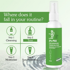 Bake 3% Pha Pore Minimising Toner With Gluconolactone & Niacinamide For Open Pores & Acne