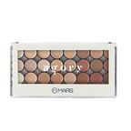 MARS Cosmetics 24 Shade Agory Cream Contour Palette With Brush - Shade-01