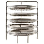 Jain Stainless Steel Idiappam Stand 5 Plates - Silver