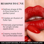 Just Herbs Fill & Define Lip Liner - Dirty Rose