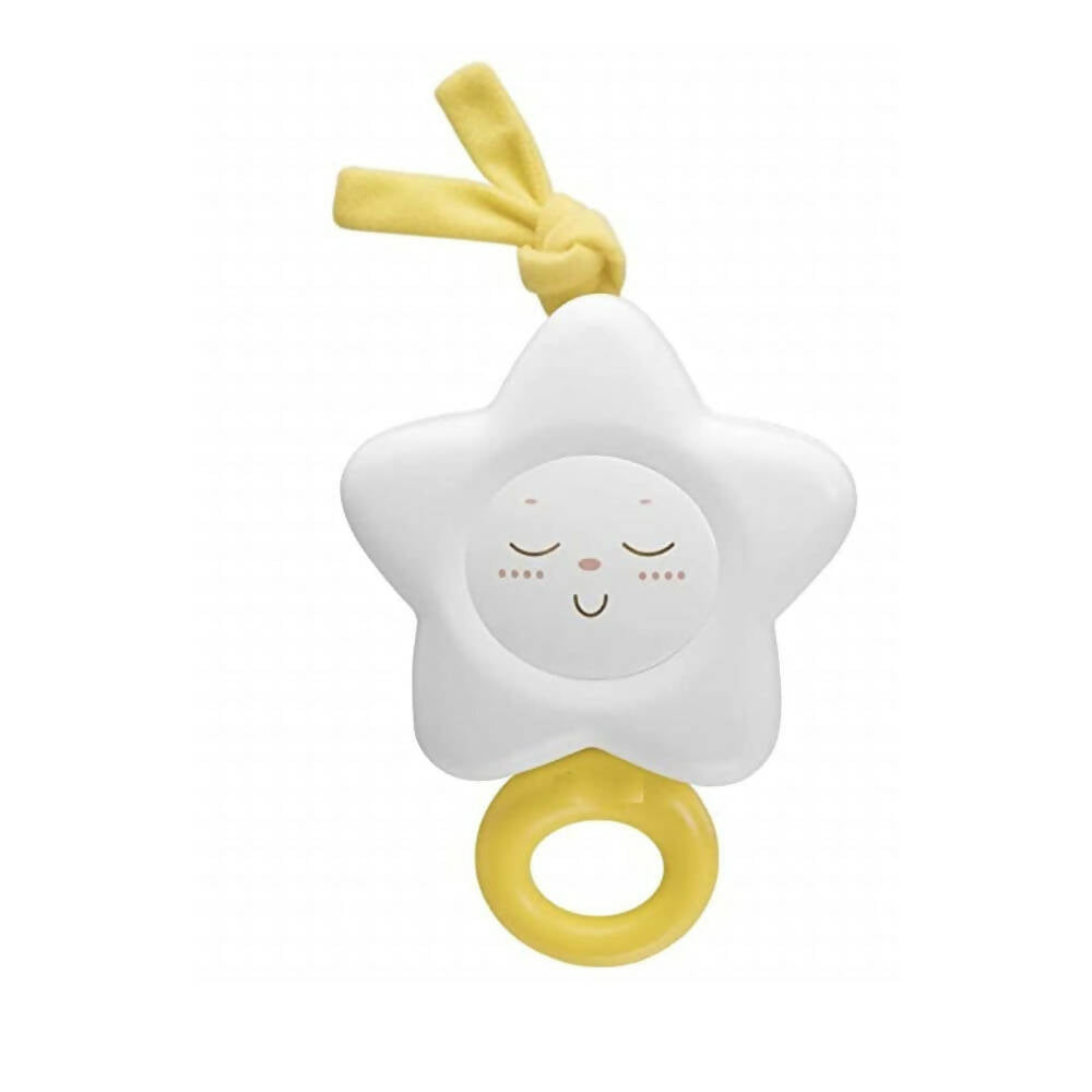 Braintastic Melodious White Star with Soft Rounded Shapes for New Born Babies