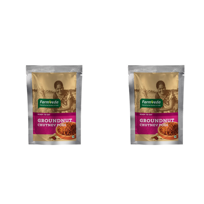Farmveda Ready To Eat- Groundnut Chutney Podi Hover Image