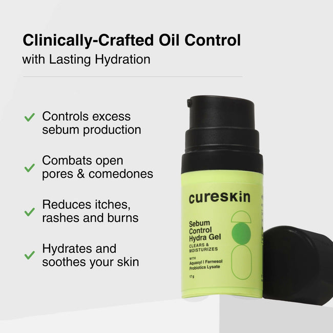 Cureskin Sebum Control Hydra Gel Main Image