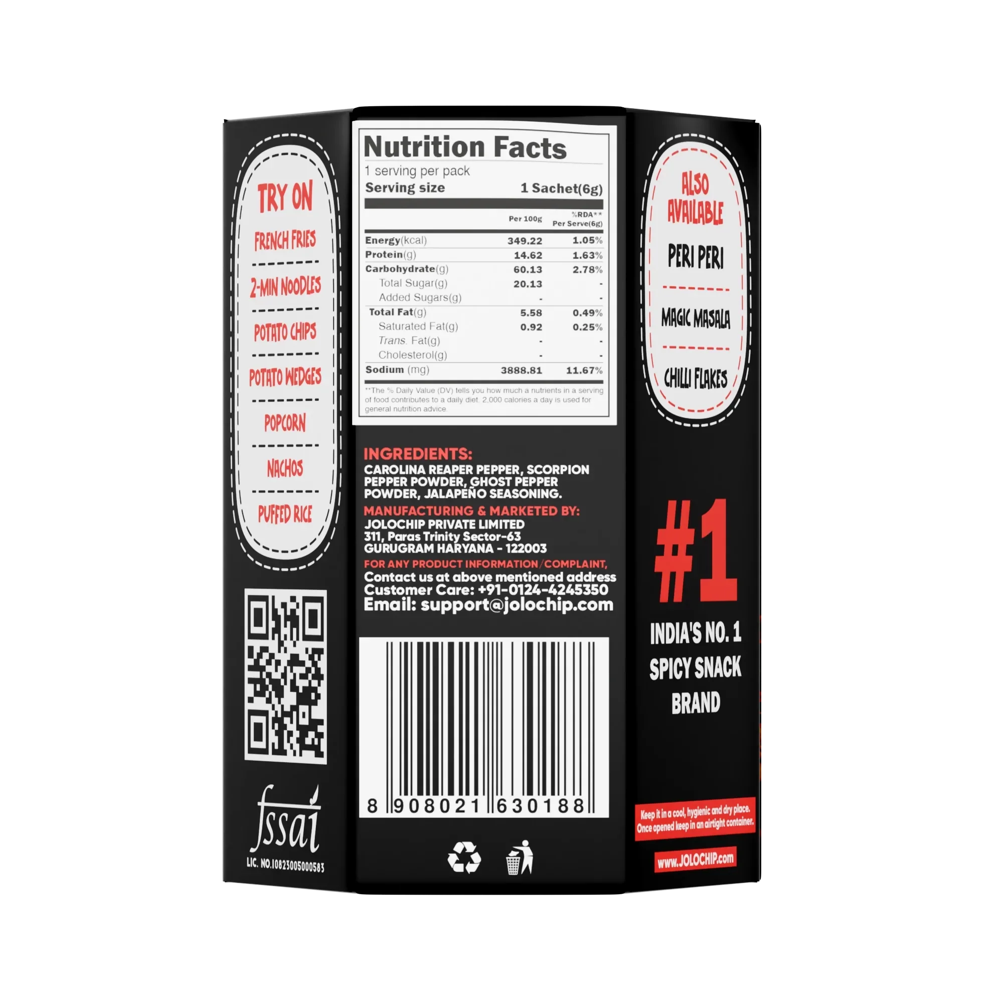 Jolochip Hottest Seasoning