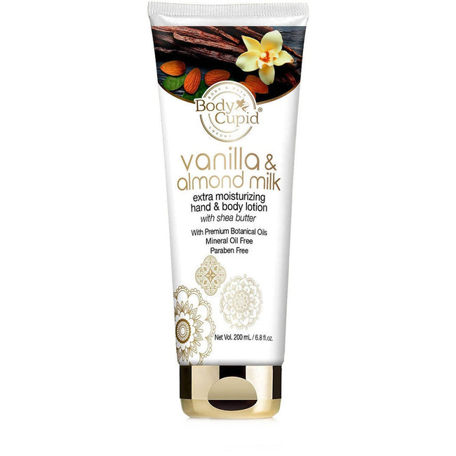 Body Cupid Vanilla and Almond Milk Extra Moisturizing Hand & Body Lotion Hover Image