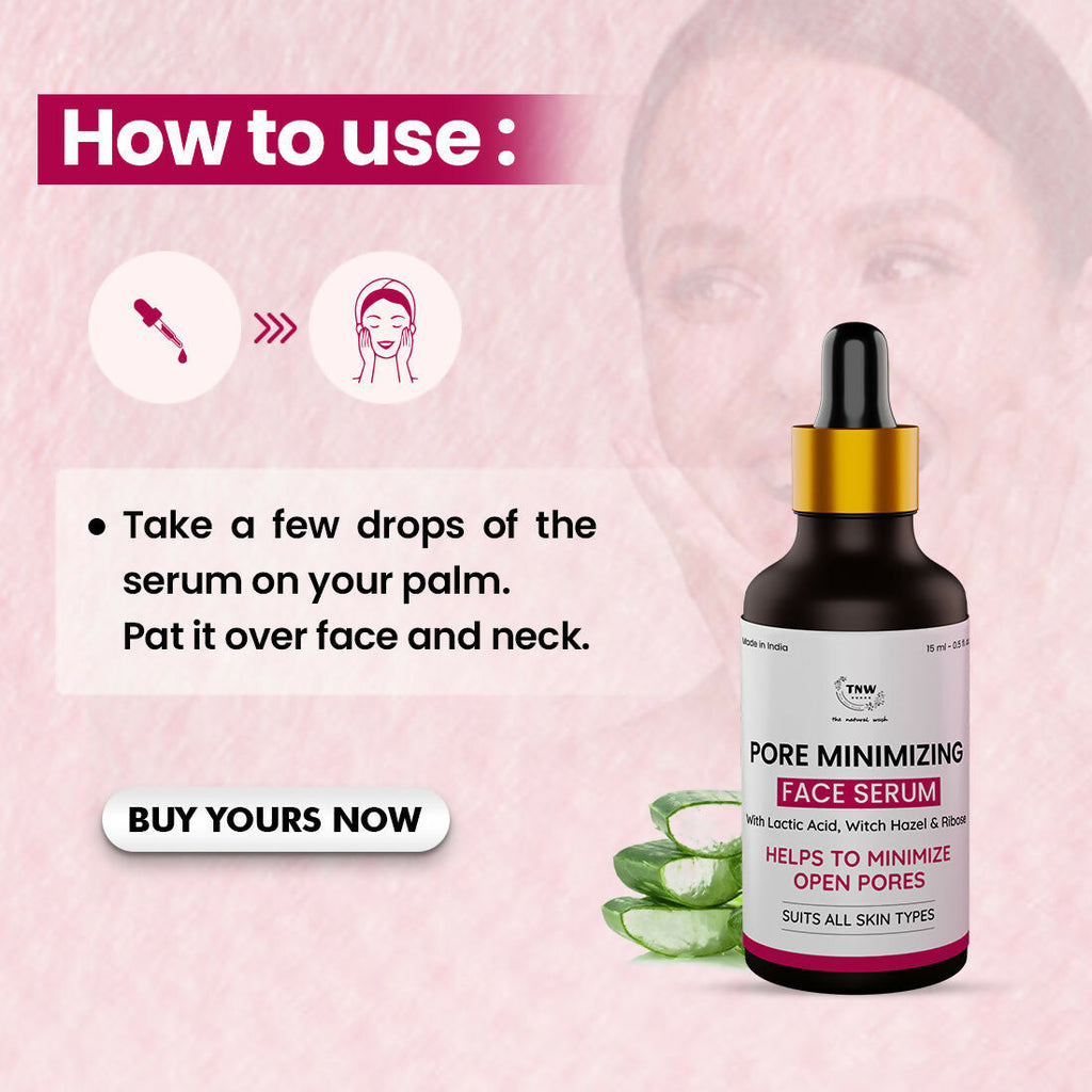 The Natural Wash Pore Minimizing Face Serum