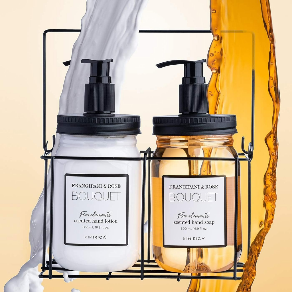 Kimirica Frangipani & Rose Scented Bouquet Hand Soap