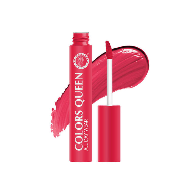 Colors Queen All Day Wear Liquid Lipstick - Pinky Spice Hover Image