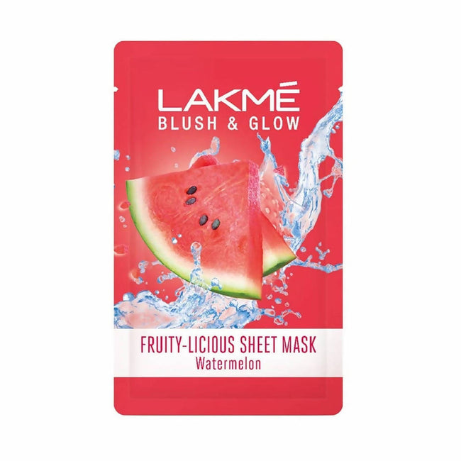 Lakme Blush And Glow Watermelon Sheet Mask Hover Image