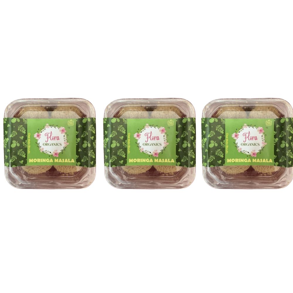 Flora Organics Moringa Masala Cookies