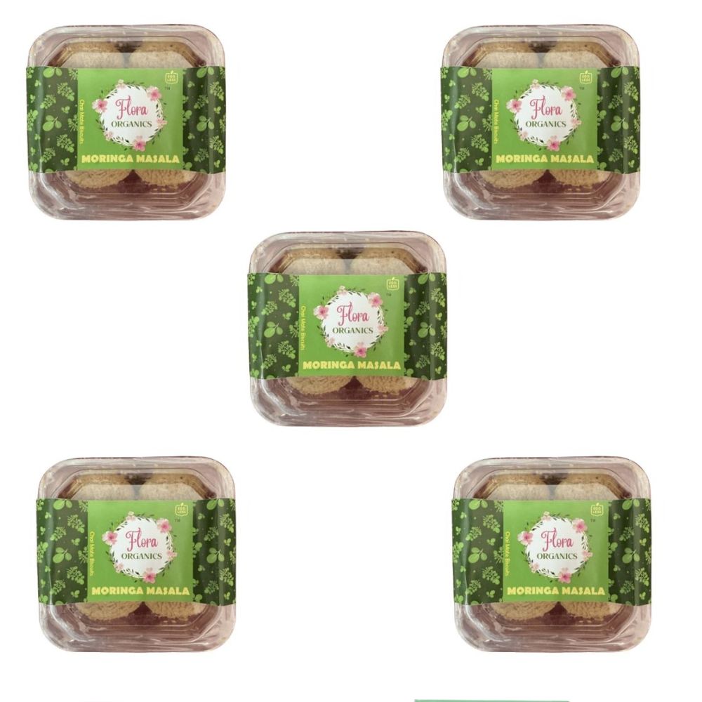 Flora Organics Moringa Masala Cookies