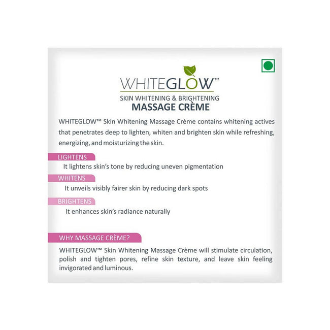 Lotus Herbals Whiteglow Skin Whitening And Brightening Massage Creme Main Image