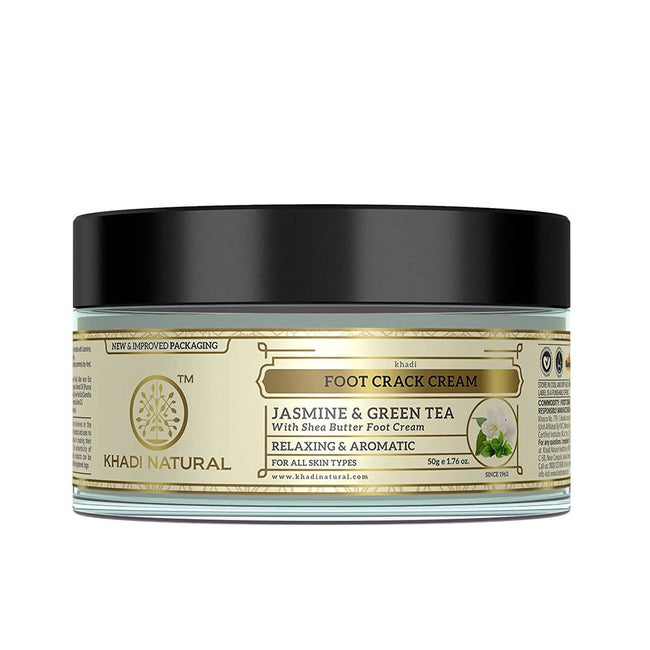 Khadi Natural Jasmine & Green Tea Foot Crack Cream Hover Image