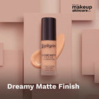 Pilgrim Dream Matte Serum Foundation With Matte & Poreless All Day Coverage Lightweight - Natural Almond