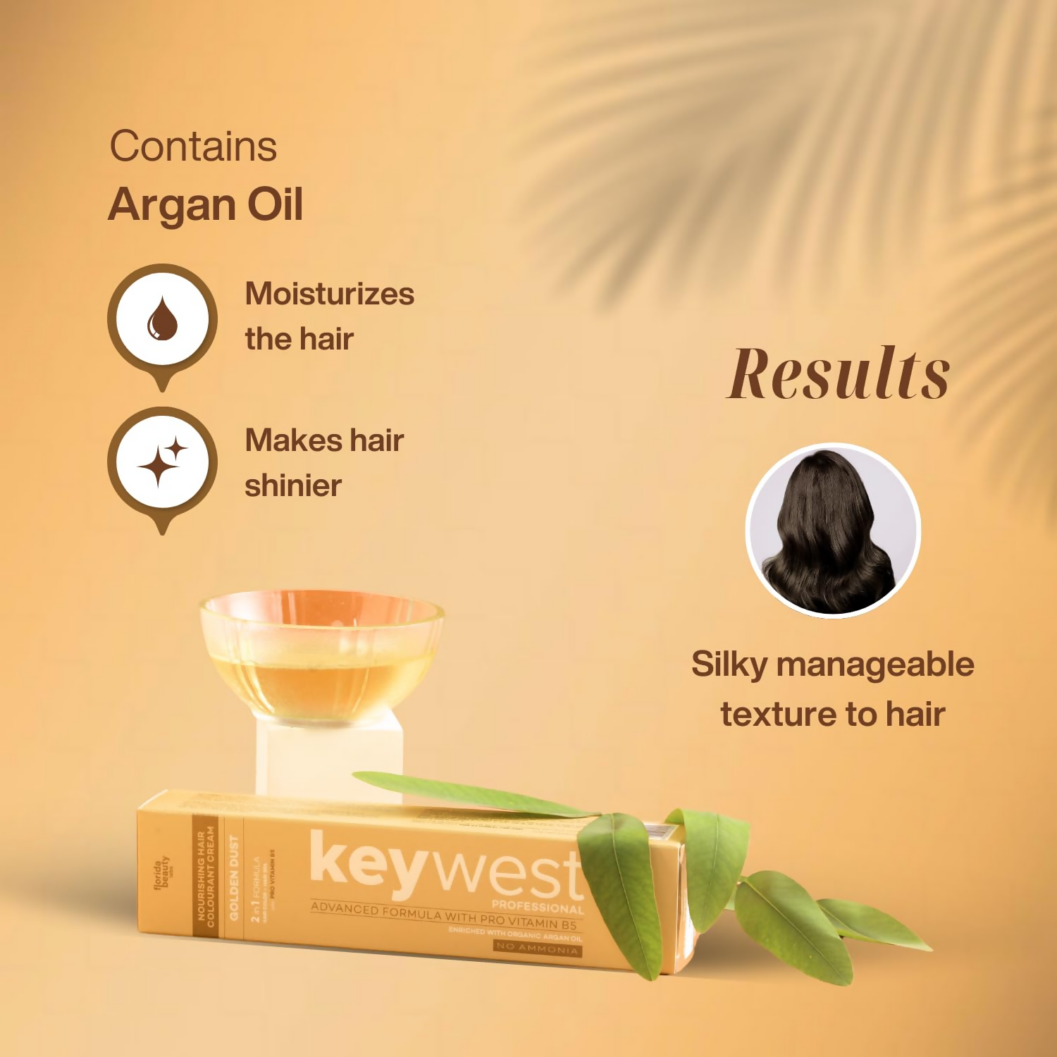 Keywest Professional Hair Color Tube - No. 4 Brown