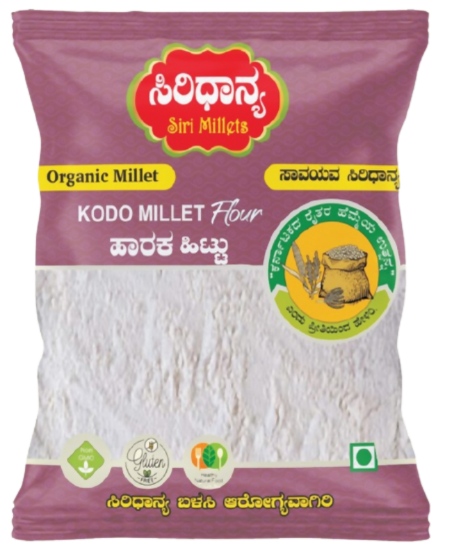 Siri Millets Organic Kodo Millet Flour (Haraka Atta) Hover Image