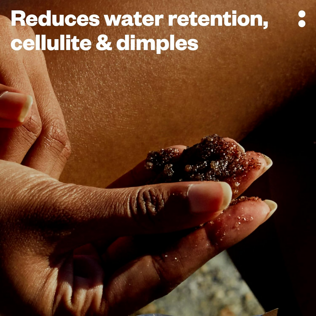 JustHuman Coffee Caramel Body Scrub