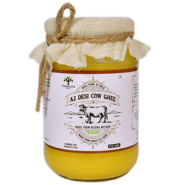 Vanalaya A2 Desi Cow Ghee Prepared By Traditional Bilona Method Hover Image