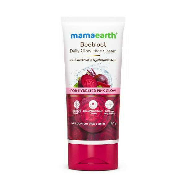 Mamaearth Beetroot Daily Glow Face Cream With Beetroot & Hyaluronic Acid Hover Image