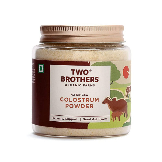 Two Brothers Organic Farms A2 Gir Cow Colostrum Powder Hover Image