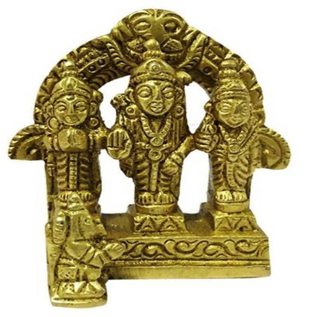 Puja N Pujari Ram Darbar Brass Idol Hover Image