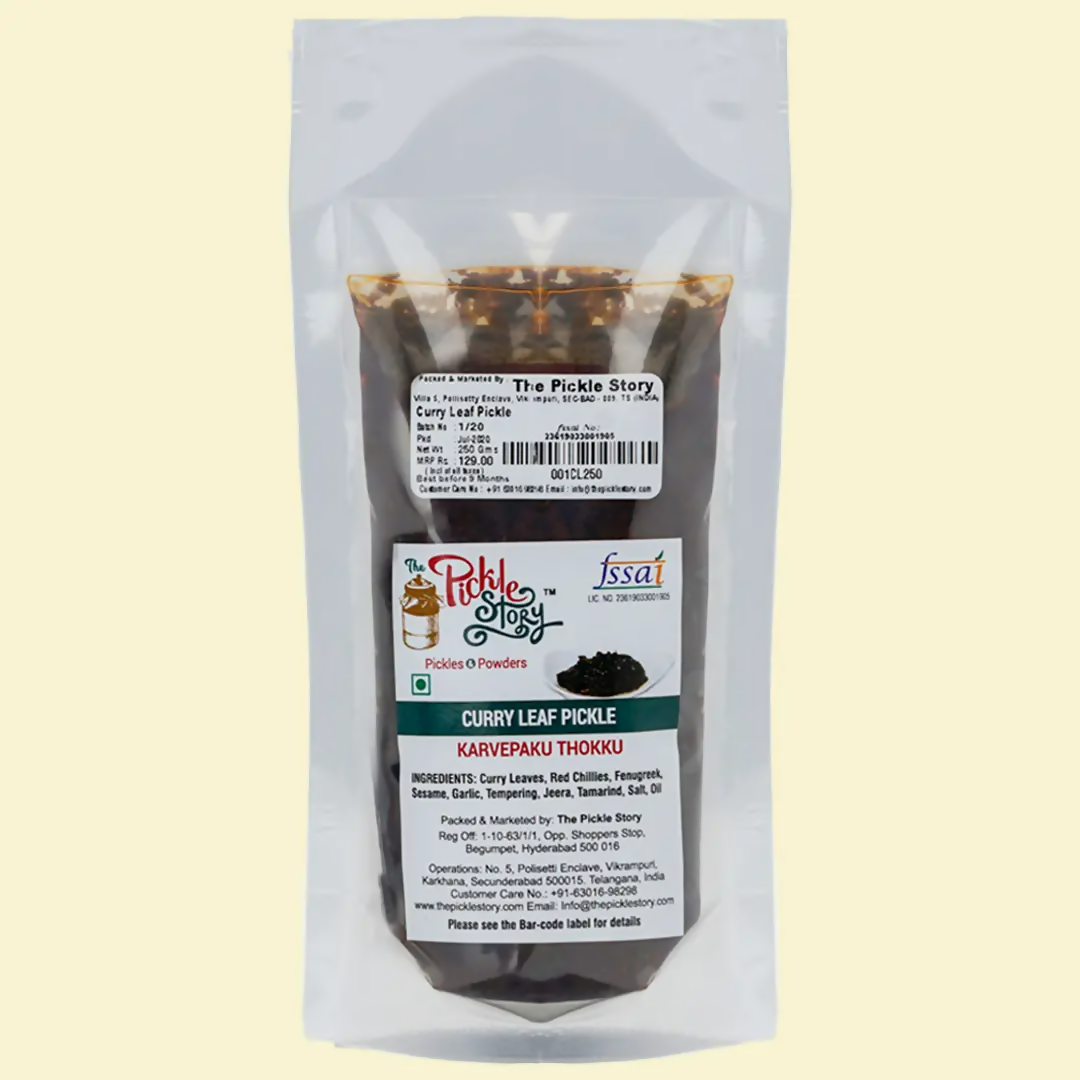 The Pickle Story Curry Leaf Pickle