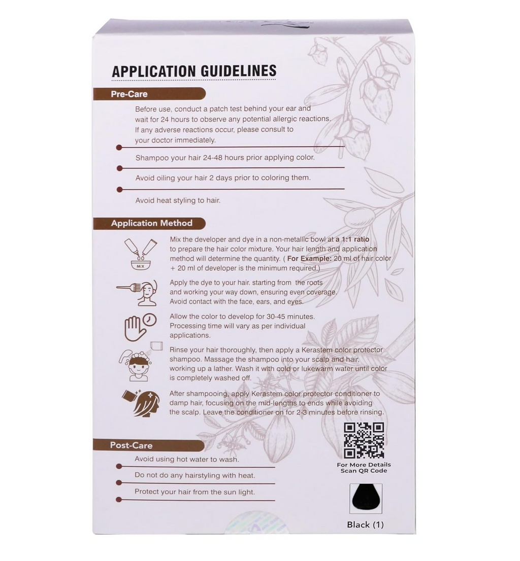 Kerastem Hair Color Black No.1