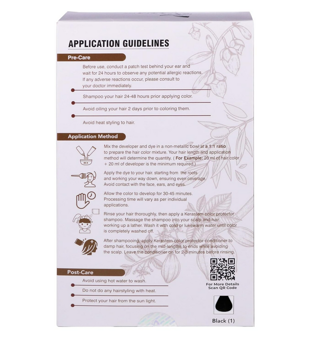 Kerastem Hair Color Black No.1 Main Image