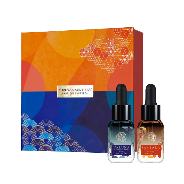 Forest Essentials High-Performance Day & Night Face Serums Duo Hover Image