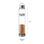 Fuze Glass Bottle With Pure Copper Filter