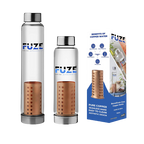 Fuze Glass Bottle With Pure Copper Filter