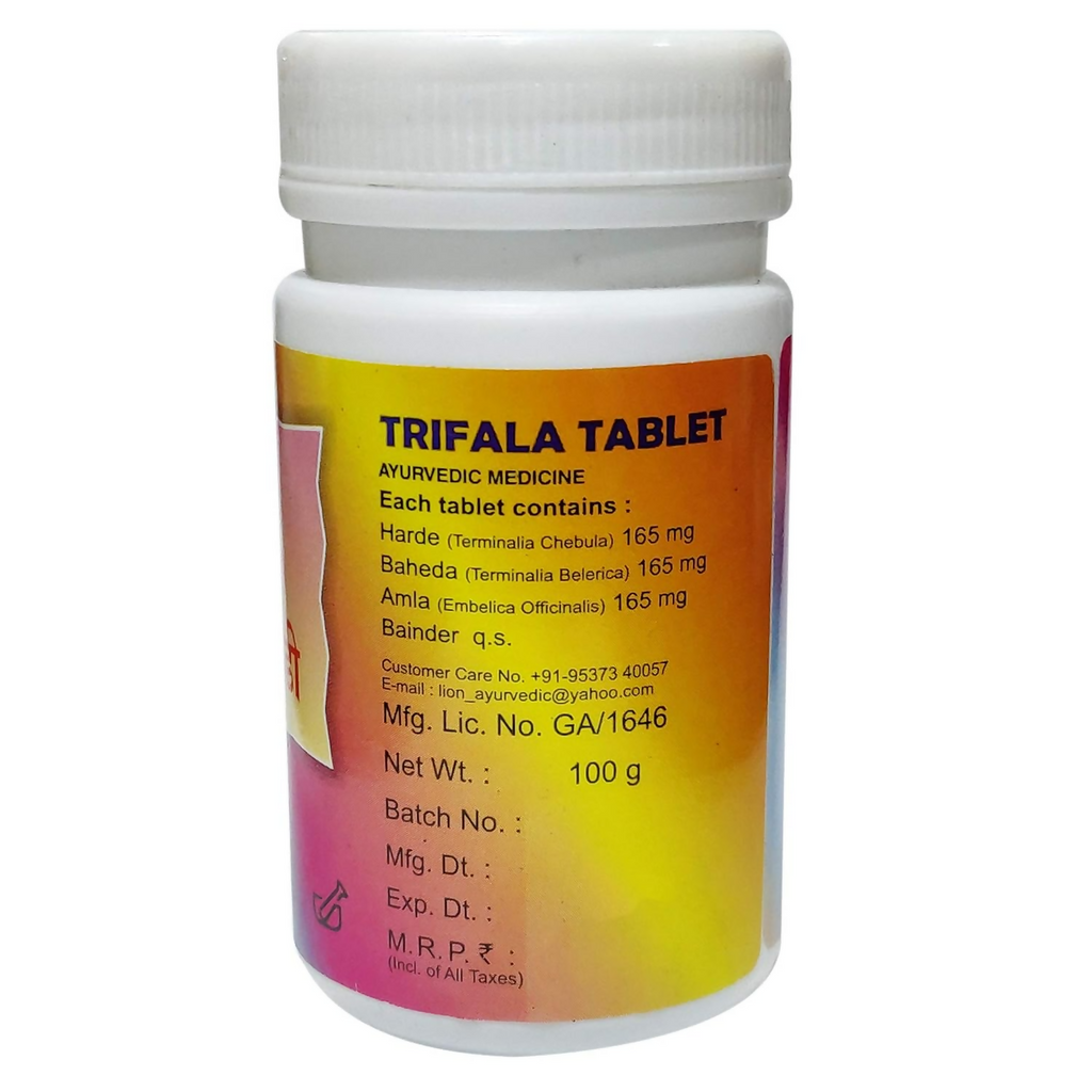 Lion Ayurveda Trifala Tablets