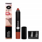 Sugar Matte As Hell Crayon Lipstick - Molly Brown (Peachy brown/Orange Toned Brown)