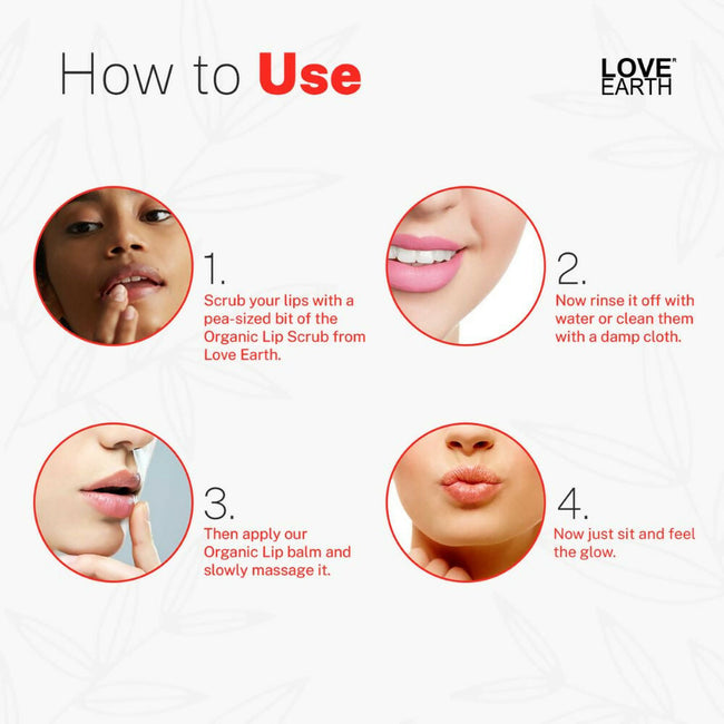 Love Earth Lip Saviour Kit for Skin Hydration & Moisturization, Chapped Lips With Bees Wax And Cocoa Butter Main Image