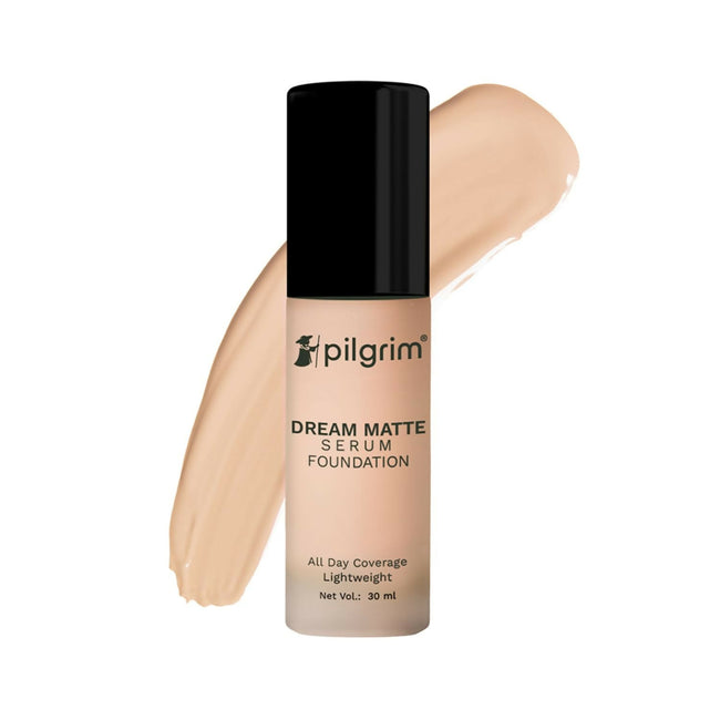 Pilgrim Dream Matte Serum Foundation With Matte & Poreless All Day Coverage Lightweight - Classic Nude Hover Image