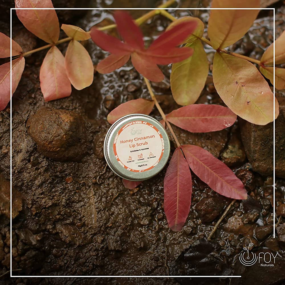 FOY Naturals Cinnamon Lip Scrub