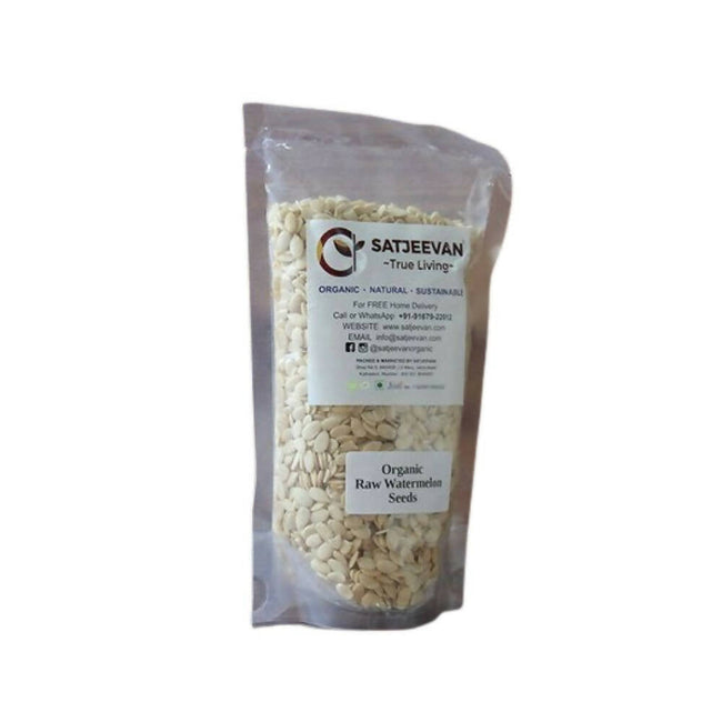Satjeevan Organic Raw Watermelon Seeds Hover Image