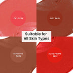 The Skin Story 100% Natural Lip Cheek Eye Tint Ayurvedic Hibiscus Moisturizing Glow - Pretty Pink