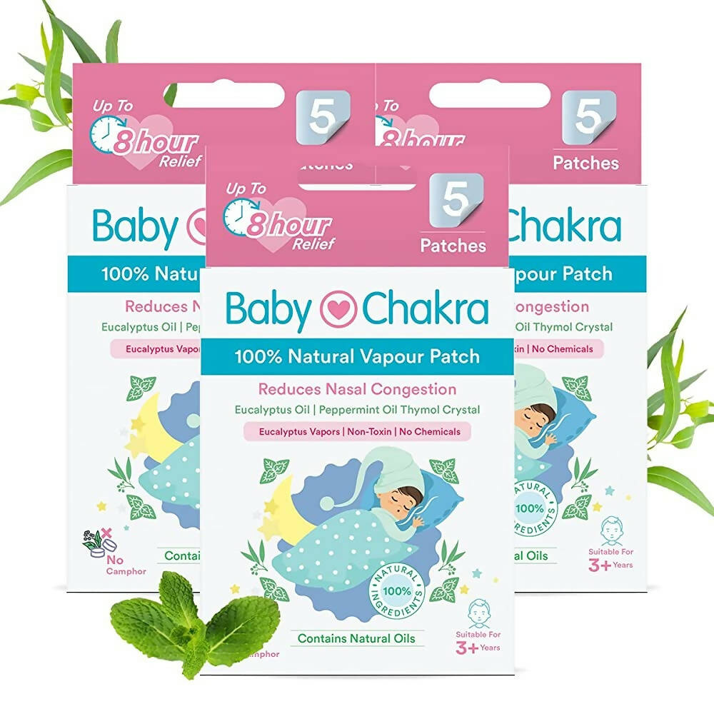 BabyChakra 100% Natural Vapour Patches for Babies