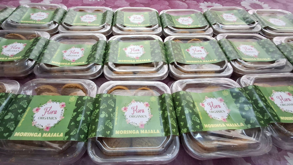 Flora Organics Moringa Masala Cookies