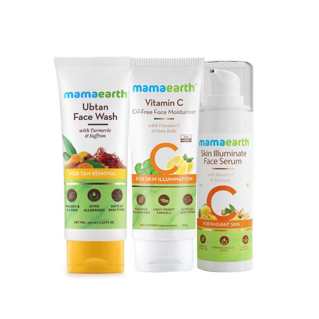 Mamaearth CSM (Cleanser, Serum, Moisturizer) Combo Hover Image