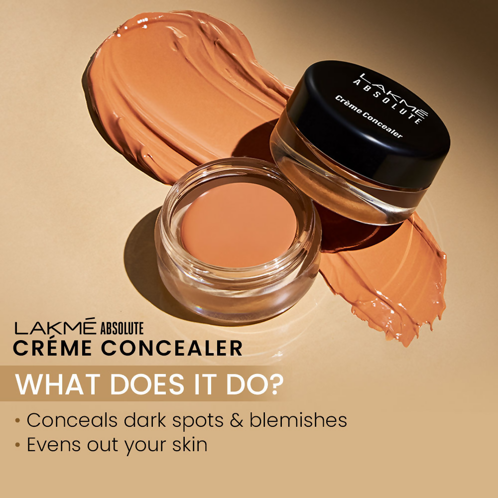 Lakme Unreal Cover Creme Concealer Lightweight & Hydrating - Sand
