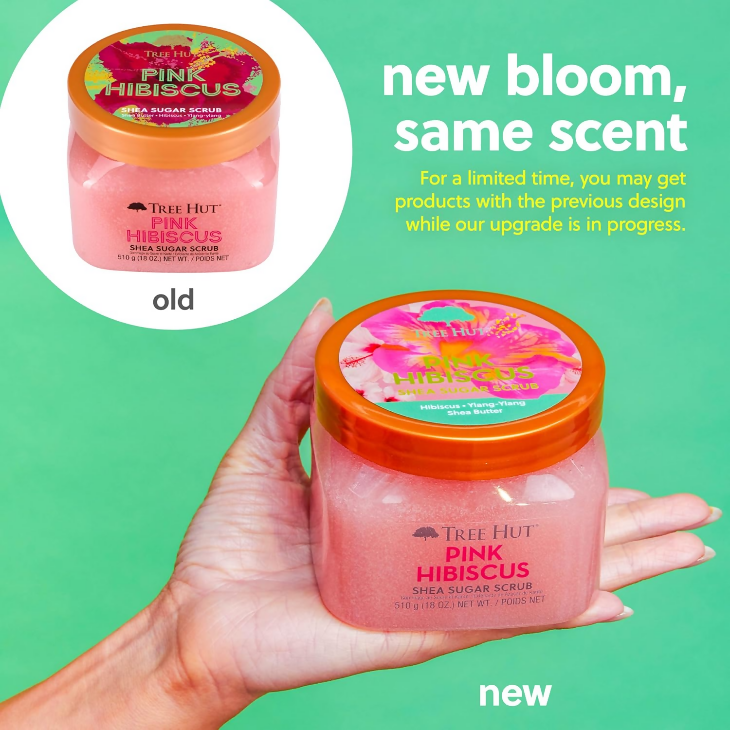 Tree Hut Pink Hibiscus Shea Sugar Scrub